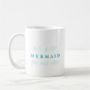 Search for mermaid coffee mugs Blue