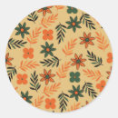 Search for retro floral pattern stickers Boho