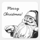 Search for black santa stickers Vintage