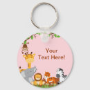 Search for pink zebra key rings Jungle