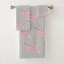 Search for cherry blossom bath towels Elegant