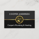 Search for plumbing and heating business cards Faucet