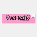 Search for veterinary bumper stickers Technician