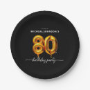 Search for 80th birthday plates Eightieth