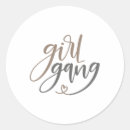 Search for girl gang stickers Pink