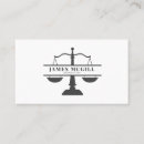 Search for justice business cards Scale of justice