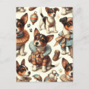 Search for fox vintage postcards Dog