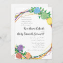Search for gay lesbian wedding invitations Floral