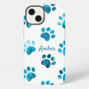 Search for paw prints iphone cases Pattern
