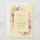 Search for pale yellow wedding invitations Floral