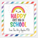 Search for first day of school stickers New school year