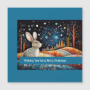 Search for cute rabbit christmas cards Winter