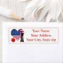 Search for statue of liberty return address labels 4th of july