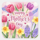 Search for spring day stickers Happy mother's day