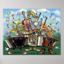Search for accordion music posters Band