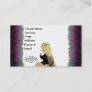 Search for prayer business cards Faith