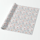 Search for feminine wrapping paper Spring summer floral garden