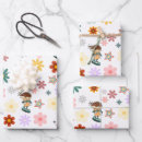Search for groovy wrapping paper Girl