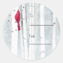 Search for cute cardinal stickers Red