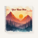 Search for sunrise sunset notebooks Boho
