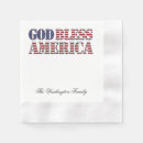 Search for god bless napkins Patriotic