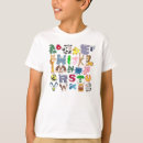 Search for alphabet kids tshirts Animal