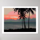 Search for vintage hawaii posters Sunset
