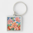 Search for flower of lily key rings Botanical
