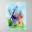 Search for windmills posters Vintage