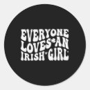 Search for irish girl stickers Clover