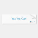 Search for 08 bumper stickers Yes we can