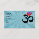 Search for ohm business cards Om symbol