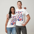 Search for fourth of july tshirts Red white and blue
