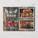 Search for vintage merry postcards Rustic