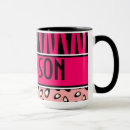 Search for pink zebra mugs Zebras