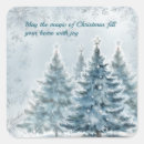 Search for winter square stickers Whimsical