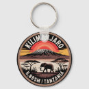 Search for kilimanjaro key rings Tanzania