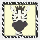 Search for zebra cartoon stickers Wildlife