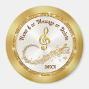 Search for music note magnets Gold