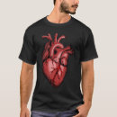 Search for anatomical heart tshirts Cardiac