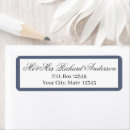 Search for text return address labels Typography