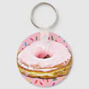 Search for frosting round key rings Doughnut