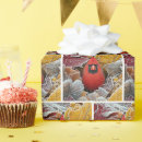 Search for red bird wrapping paper Nature
