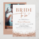 Search for blush and gold bridal shower invitations Bride to be