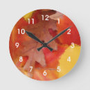 Search for autumn clocks Leaf