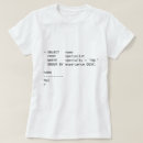 Search for sql tshirts Programmer