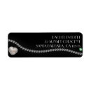 Search for satin return address labels Modern