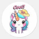 Search for cute cartoon unicorn stickers Kids
