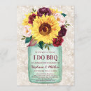 Search for mason jar i do bbq invitations Sunflowers