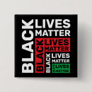 Search for black lives matter badges Typography